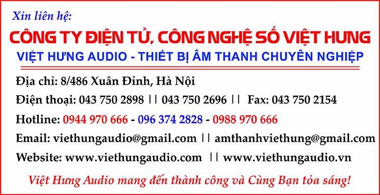 Việt Hưng Audio tư vấn thiết kế lắp đặt âm thanh ánh sáng chuyên nghiệp