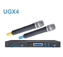 Microphone Shure UGX4, Micrphone chuyên dùng cho hát karaoke,microphone biểu diễn,microphone chất lượng tốt