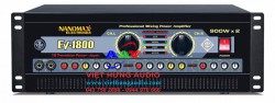 Amply Nanomax EV-1800 - Amply karaoke chuyên nghiệp chất lượng tốt