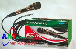 Micro Nanomax Pro-777 | Microphone chính hãng hát karaoke hay nhất