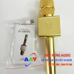 Mic X6 Hát Karaoke Bluetooth cực hay, giá tốt tại Việt Hưng Audio