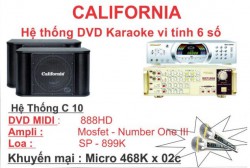 Hệ thống Karaoke đồng bộ California - C10