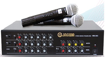Mixer Karaoke Jagwa HM-303, chuyên nghiệp, hỗ trợ giọng ca, giá tốt nhất tại Việt Hưng audio