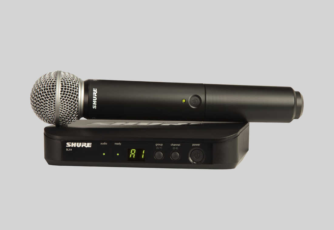 Micro Shure BLX24A/SM58 - Micro Shure không dây cầm tay, chất lượng đỉnh cao, giá tốt nhất tại Việt Hưng Audio