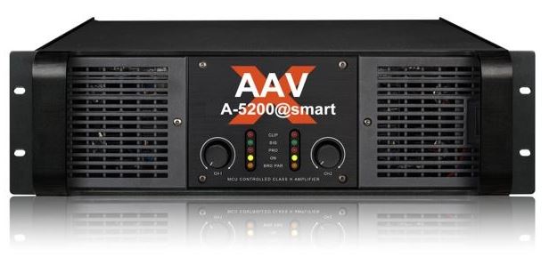 Đẩy công suất 2 kênh x 1300W AAV  A-5200