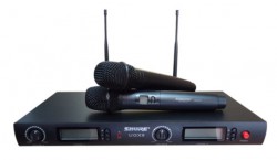 Microphone Shure UGX9, Micrphone chuyên dùng cho hát karaoke,microphone biểu diễn,microphone chất lượng tốt