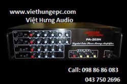 Amply Jarguar 203N, Ampli Karaoke hát nhất hiện nay, Việt Hưng Audio phân phối giá rẻ nhất
